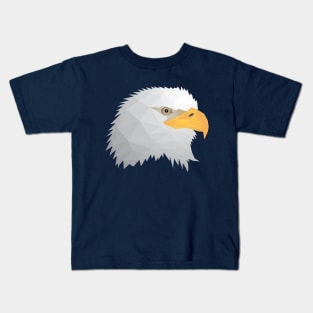 Eagle Low Poly Kids T-Shirt